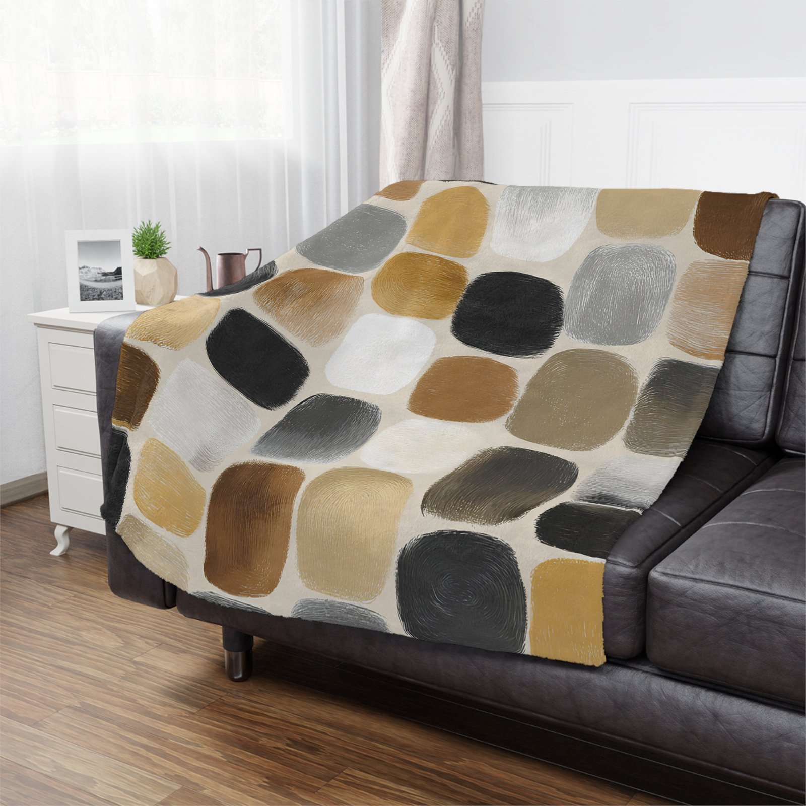 Cozy Boho Minky Blanket | Soft Throws for Home Decor, Nursery and Gifts | Perfect for Snuggling, Bedtime, and Cozy Nights - Image 8