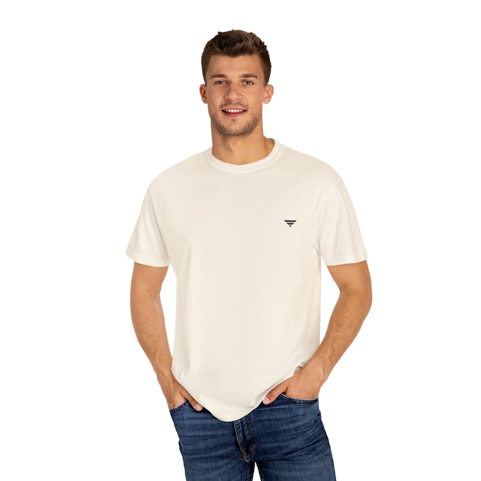 Stylish Unisex Garment-Dyed T-Shirt, Soft Casual Tee, Everyday Wear, Gift for Him/Her, Summer Essential, Minimalist Design - Image 16