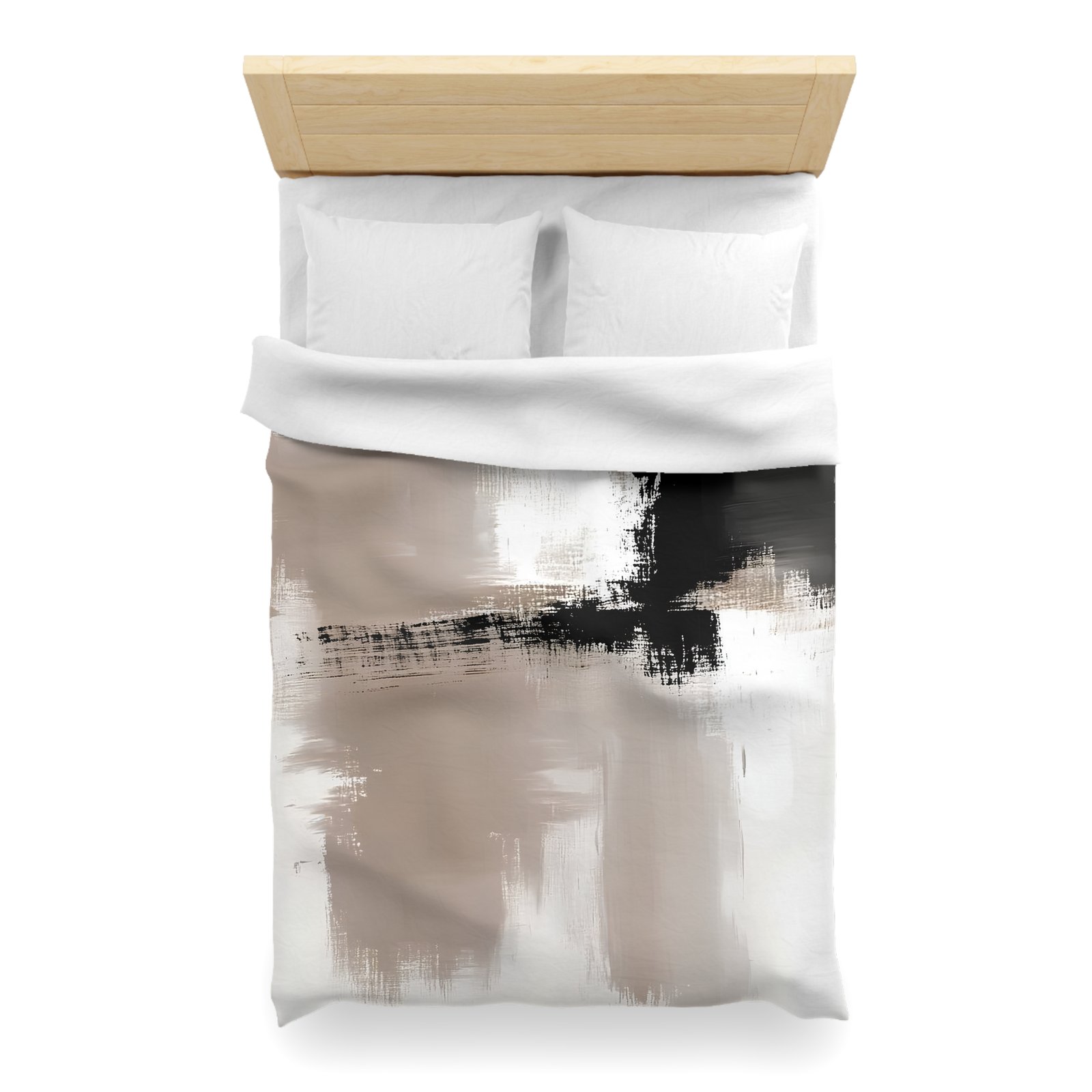 Stylish Microfiber Duvet Cover, Modern Abstract Bedding, Cozy Home Decor, Minimalist Bedroom, Art-Inspired Comforter - Image 23