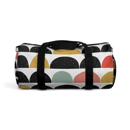 Trendy Patterned Duffel Bag | Gym Travel Bag, Weekend Getaway Bag, Stylish Overnight Bag, Sporty Luggage, Gift for Adventurers