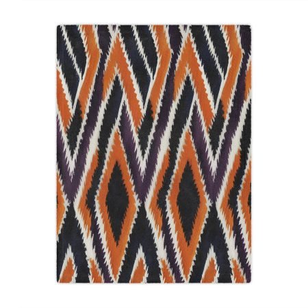 Boho Minky Blanket, Cozy Throw Blanket, Home Decor, Warm Gift, Fall Vibes, Nursery Essential, Soft Fabric Blanket