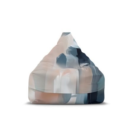 Boho Chic Bean Bag Chair Cover - Cozy Lounge Decor, Modern Home Accessory, Kid's Room, Game Room, Living Room, Stress Relief