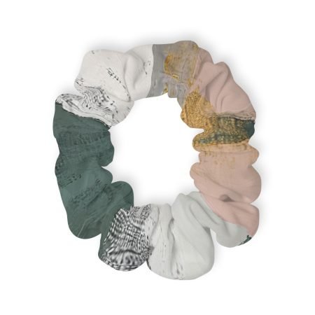 Chic Multi-Color Scrunchie for Stylish Hair Accessory, Boho Fashion Essential, Perfect for Gifts, Everyday Use, Birthday, Holidays