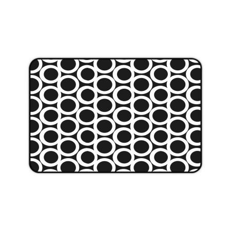 Modern Geometric Desk Mat | Stylish Office Decor, Gaming Desk Pad, Work From Home Accessory, Gift for Students