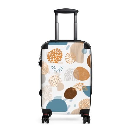 Artistic Travel Suitcase - Colorful Luggage, Unique Bag for Adventure Lovers, Vacation Packing, Stylish Carry-On, Gift for Travelers