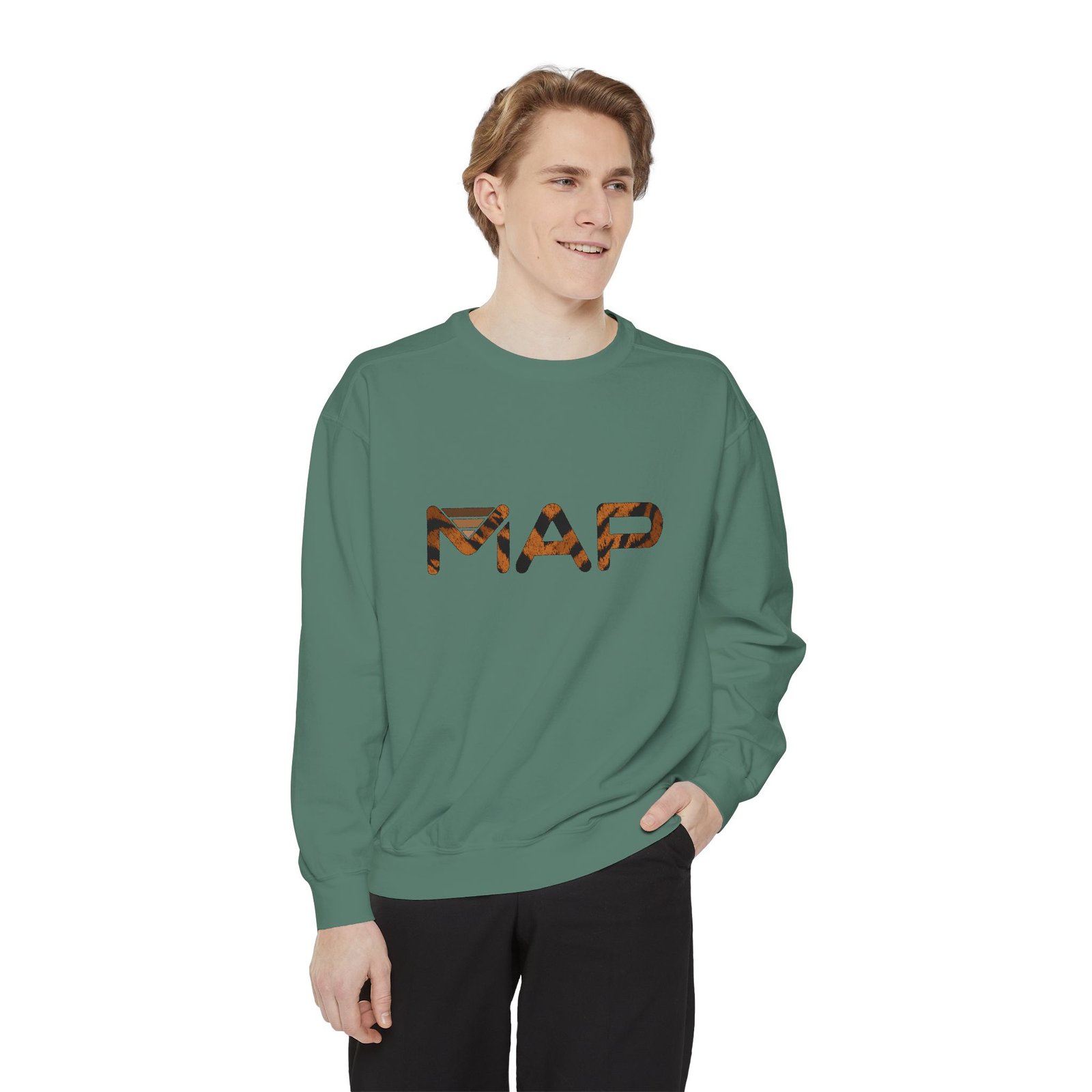 Unisex Garment-Dyed Sweatshirt - Image 19