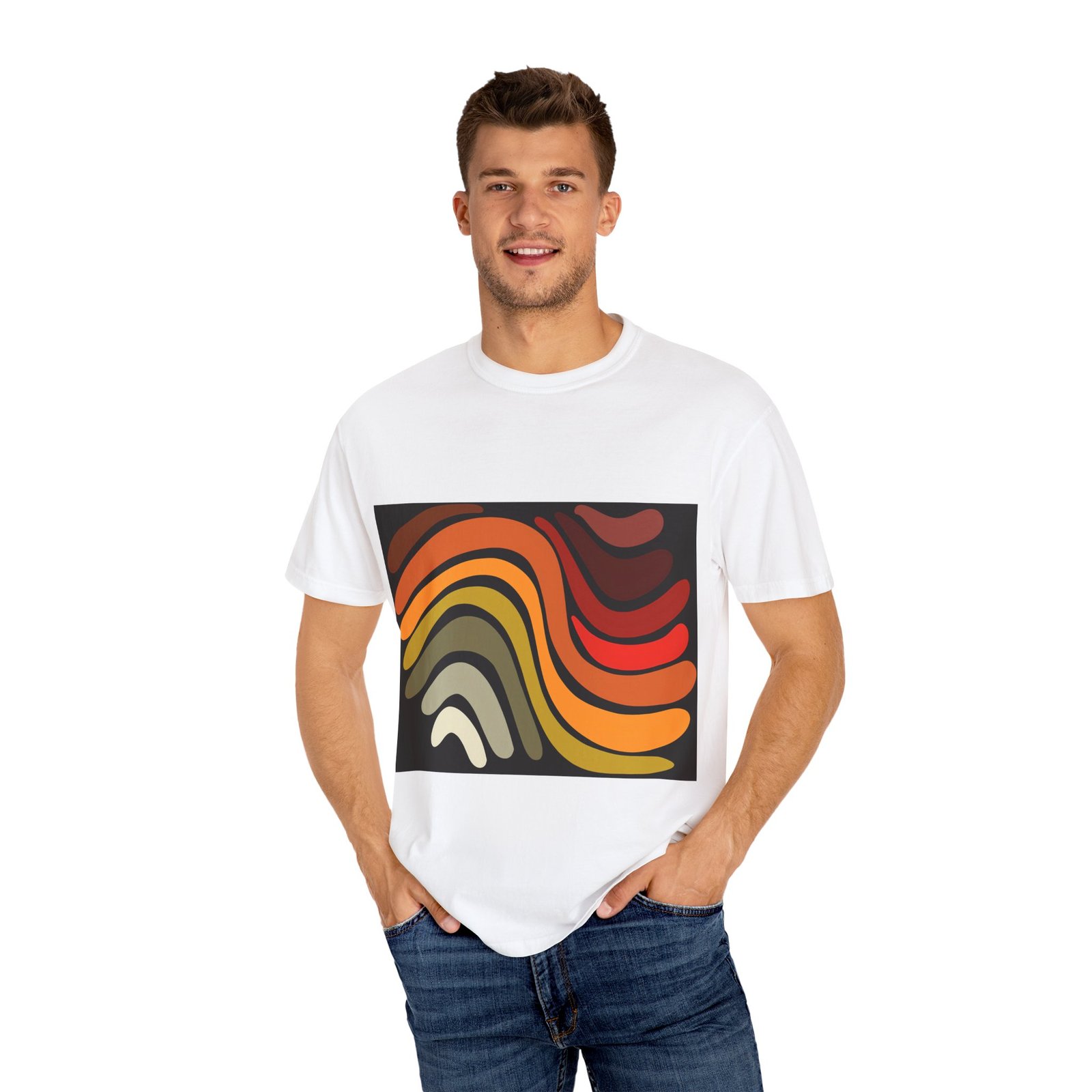 Unisex Garment-Dyed T-shirt - Image 4