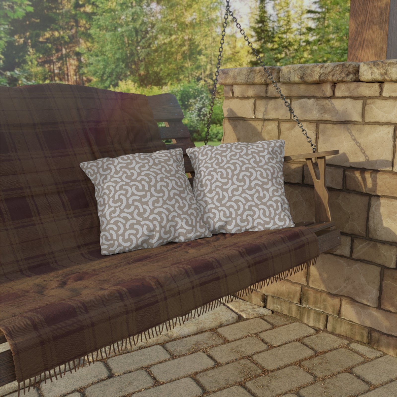Chic Outdoor Pillows for Garden Decor, Patio Cushions, Modern Home Accents, Throw Pillows for Relaxation, Stylish Outdoor Living - Image 4