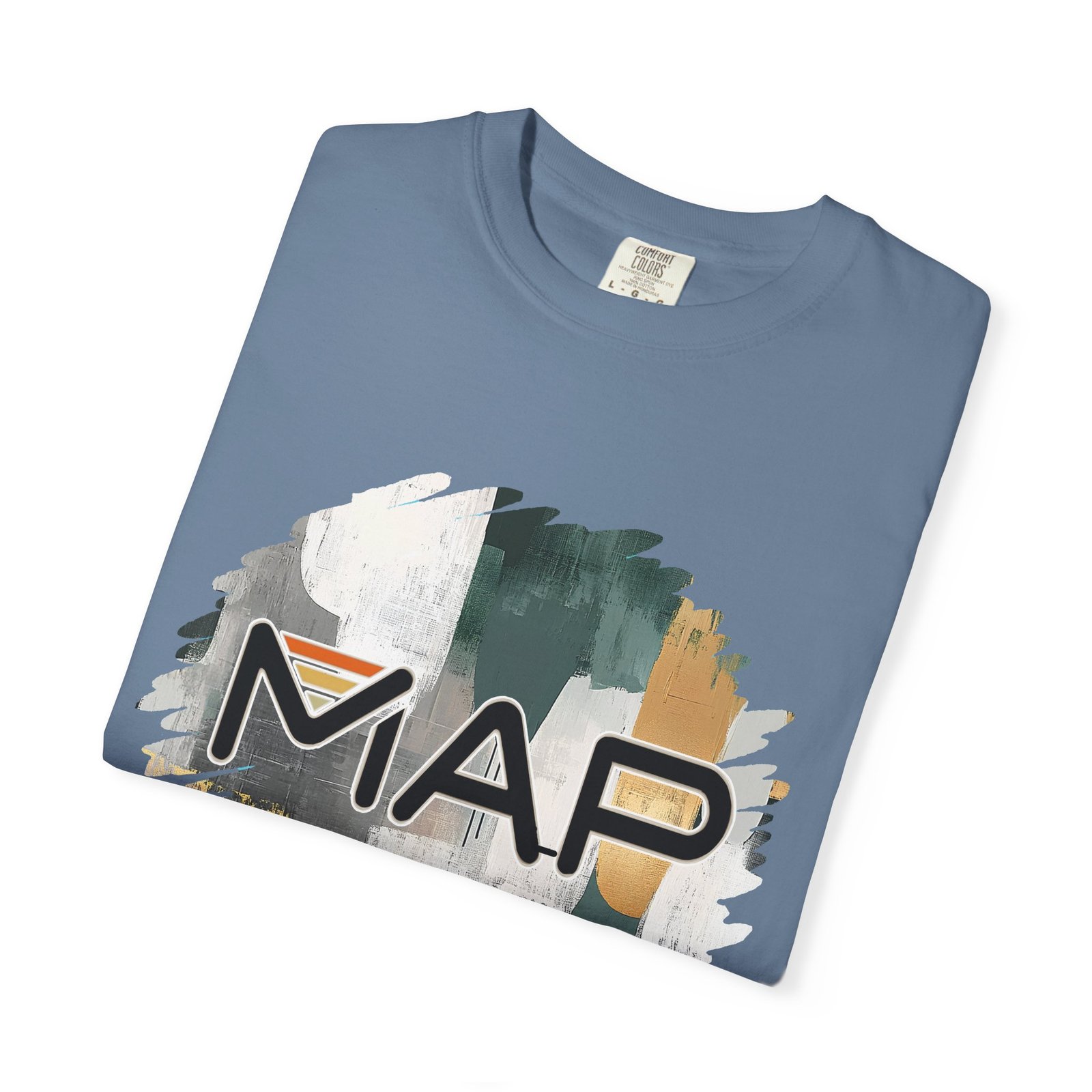 Map-Inspired Unisex Garment-Dyed T-Shirt for Travel Lovers, Casual Wear, Gifts, Outdoor Adventures, Wanderlust Fashion - Image 27