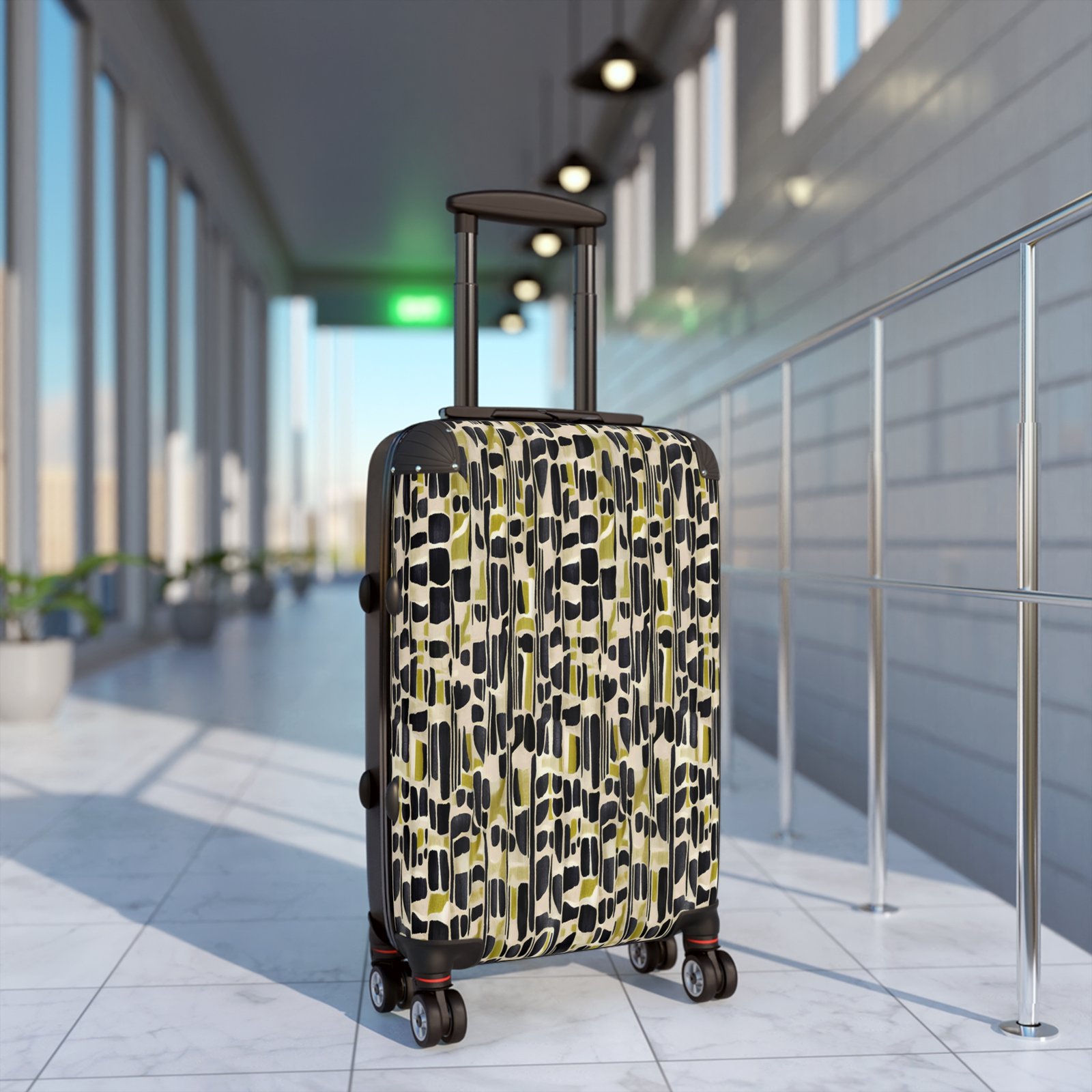 Colorful Travel Suitcase, Luggage for Adventurers, Unique Patterns, Stylish Travel Gear, Perfect for Vacations, Weekend Getaways - Image 3