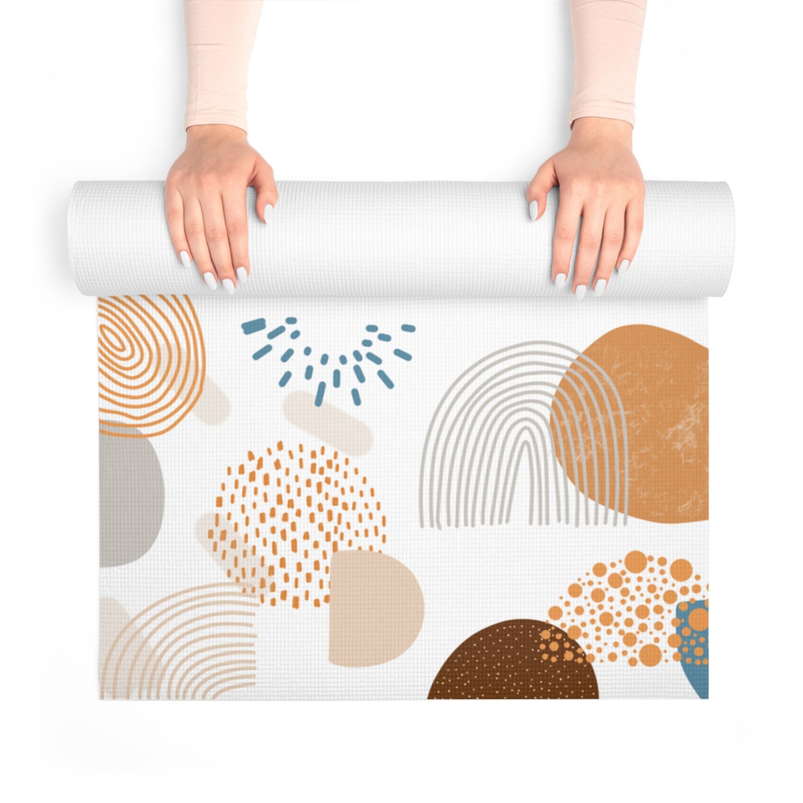 Stylish Foam Yoga Mat for Wellness, Fitness, Meditation, Home Decor, Gift for Yoga Lovers - Image 4