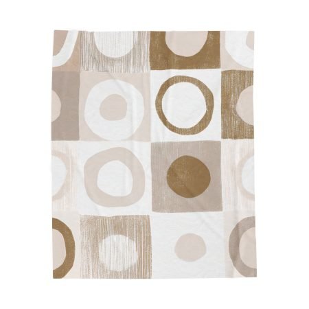 Cozy Modern Velveteen Plush Blanket - Soft Throws, Stylish Décor, Cottagecore Essentials, Great for Gifts, Home Comfort, Snuggle Up