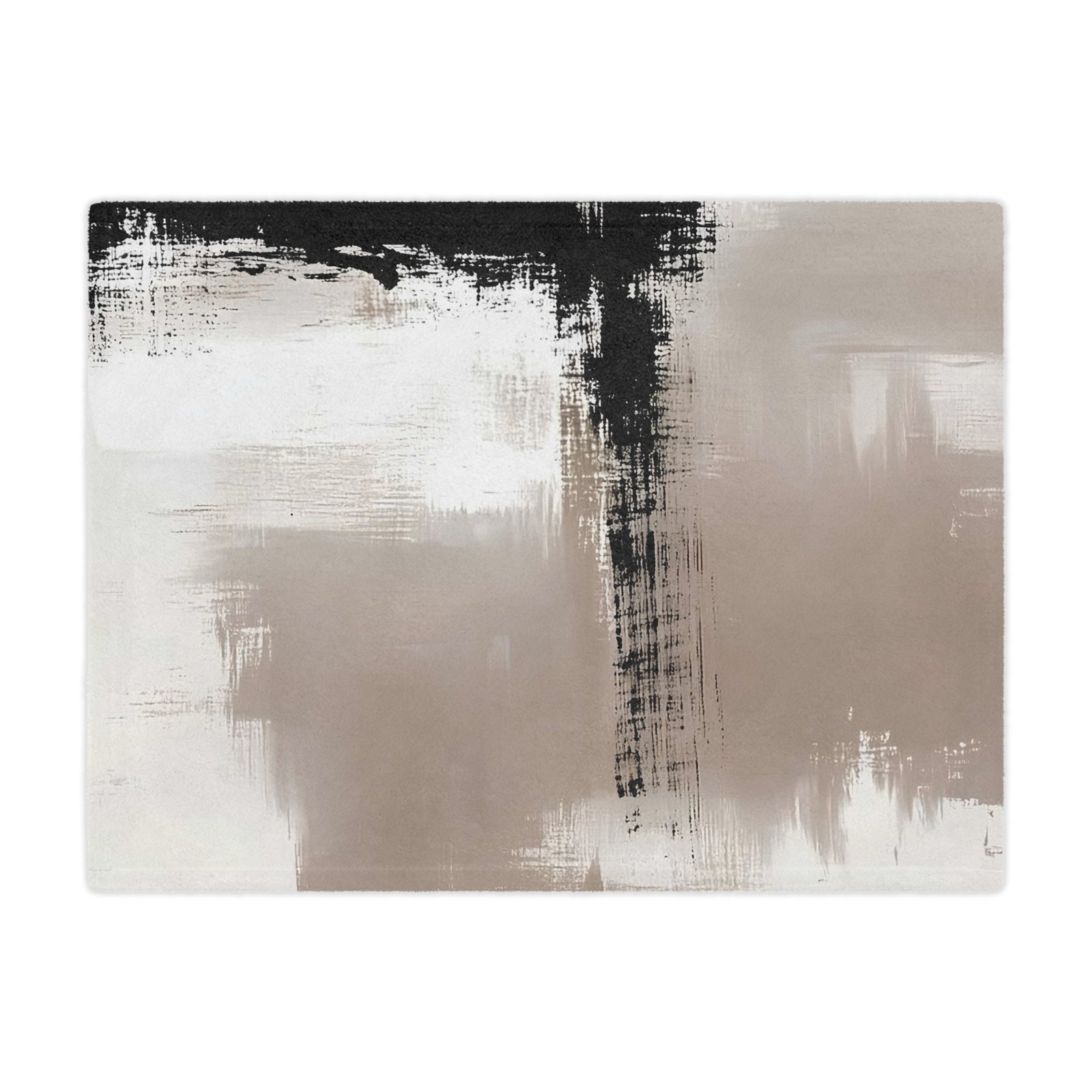 Modern Abstract Minky Blanket - Cozy Throw for Home Decor, Comfort Gift, Nursery Blanket, Stylish Soft Bedding, Minimalist Decor - Image 2