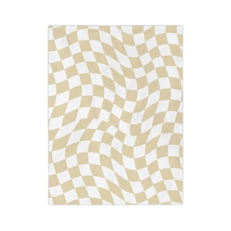 Cozy Checkered Microfiber Blanket - Soft Throw for Home Decor, Gift for Holidays, Bed or Couch Upgrade, Warm & Stylish