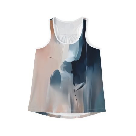 Abstract Art Women's Tank Top, Summer Tank, Beachwear, Activewear, Gift for Her, Casual Style, Workout Top