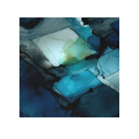 Artistic Face Towel - Oceanic Abstract Design for Spa Days, Home Decor, Gifts, Bathroom Essentials, Relaxation