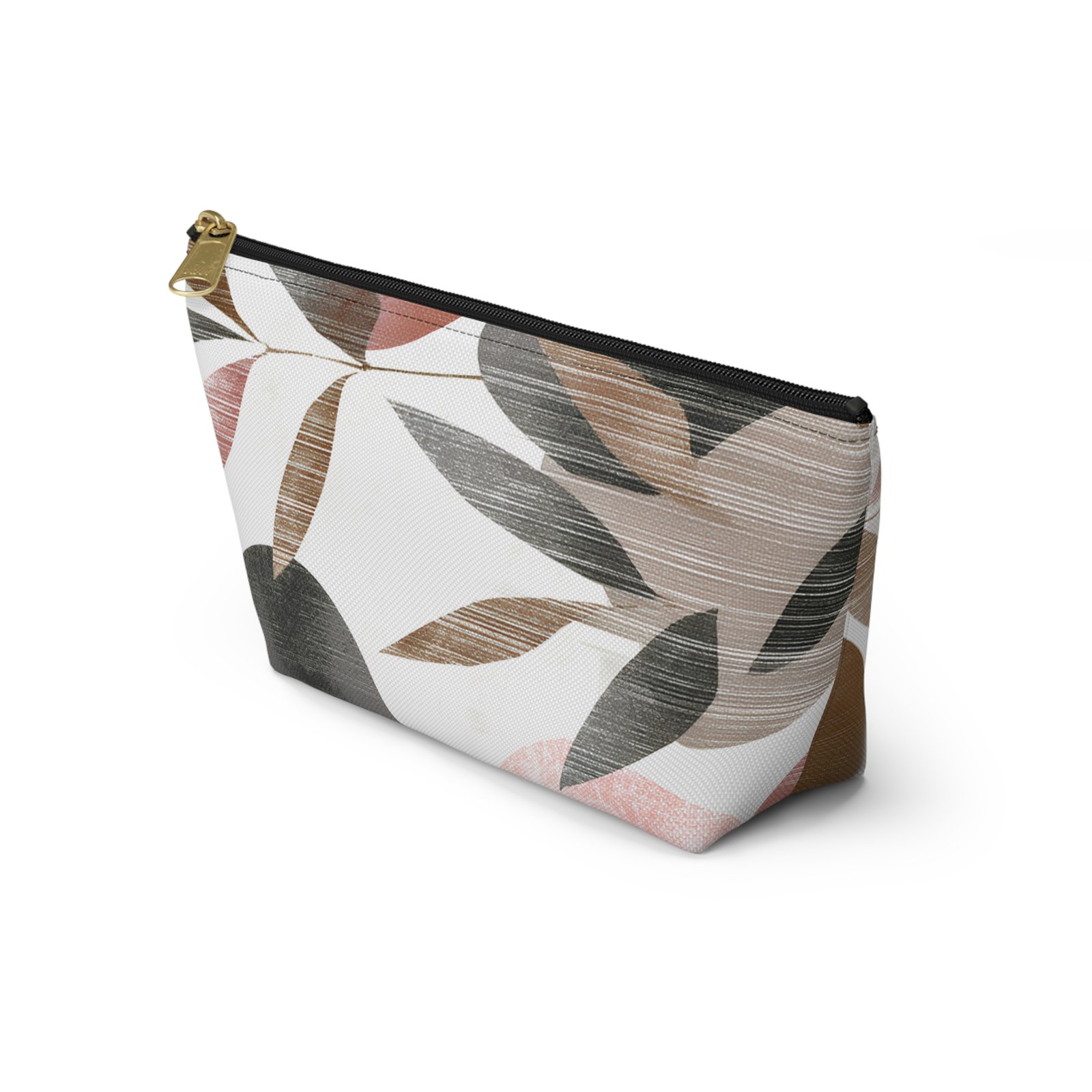 Chic Geometric Accessory Pouch | Stylish Makeup Bag, Travel Organizer, Artful Storage, Gift for Her, Modern Home Decor - Image 3