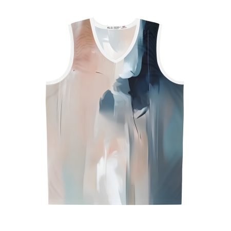 Artistic Basketball Jersey, Cool Sportswear, Unique Jersey, Gift for Athletes, AOP Jersey for Summer, Trendy Workout Gear