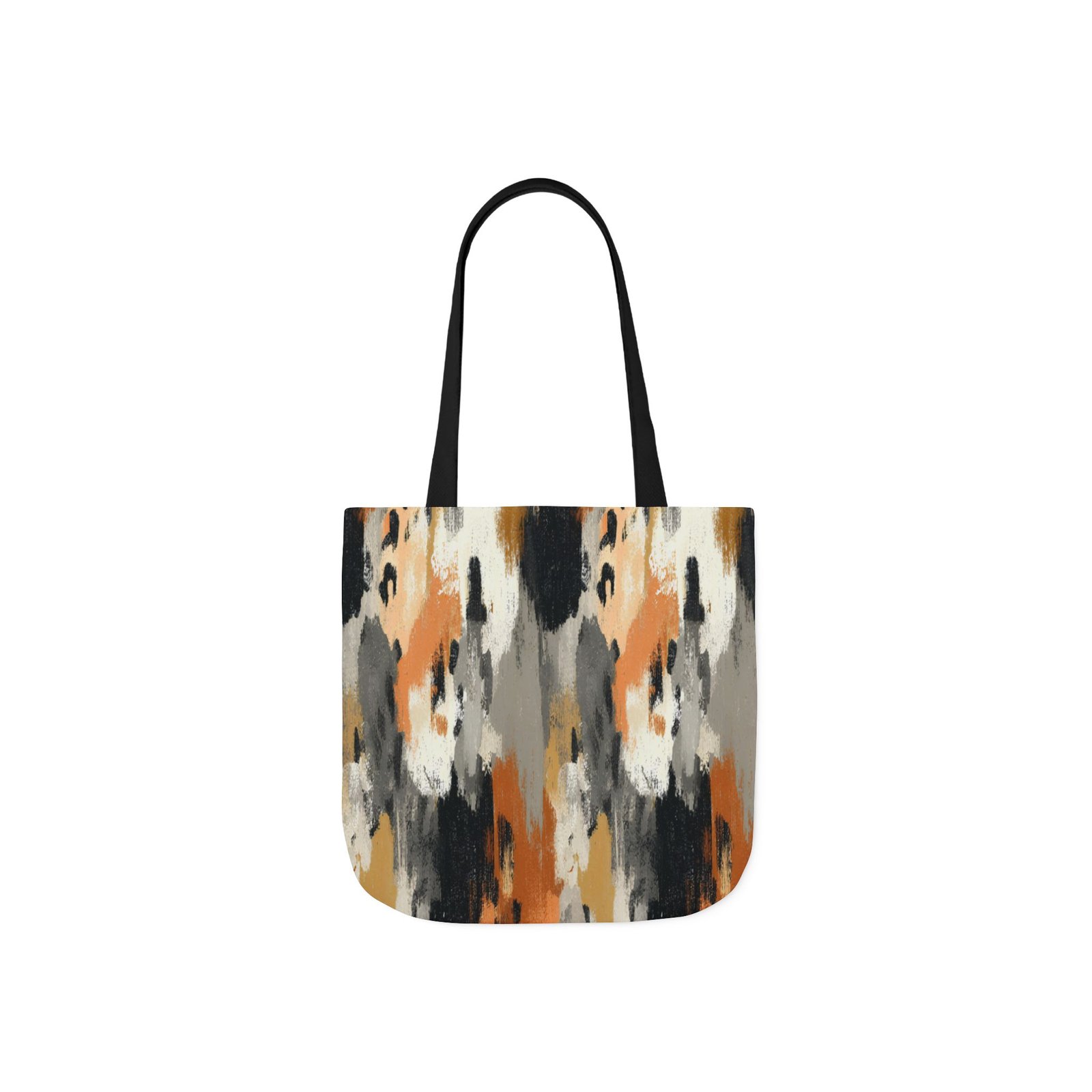 Chic Canvas Tote Bag with 5-Color Straps for Fashionistas, Stylish Reusable Bag for Shopping, Beach, Travel, or Everyday Use - Image 7