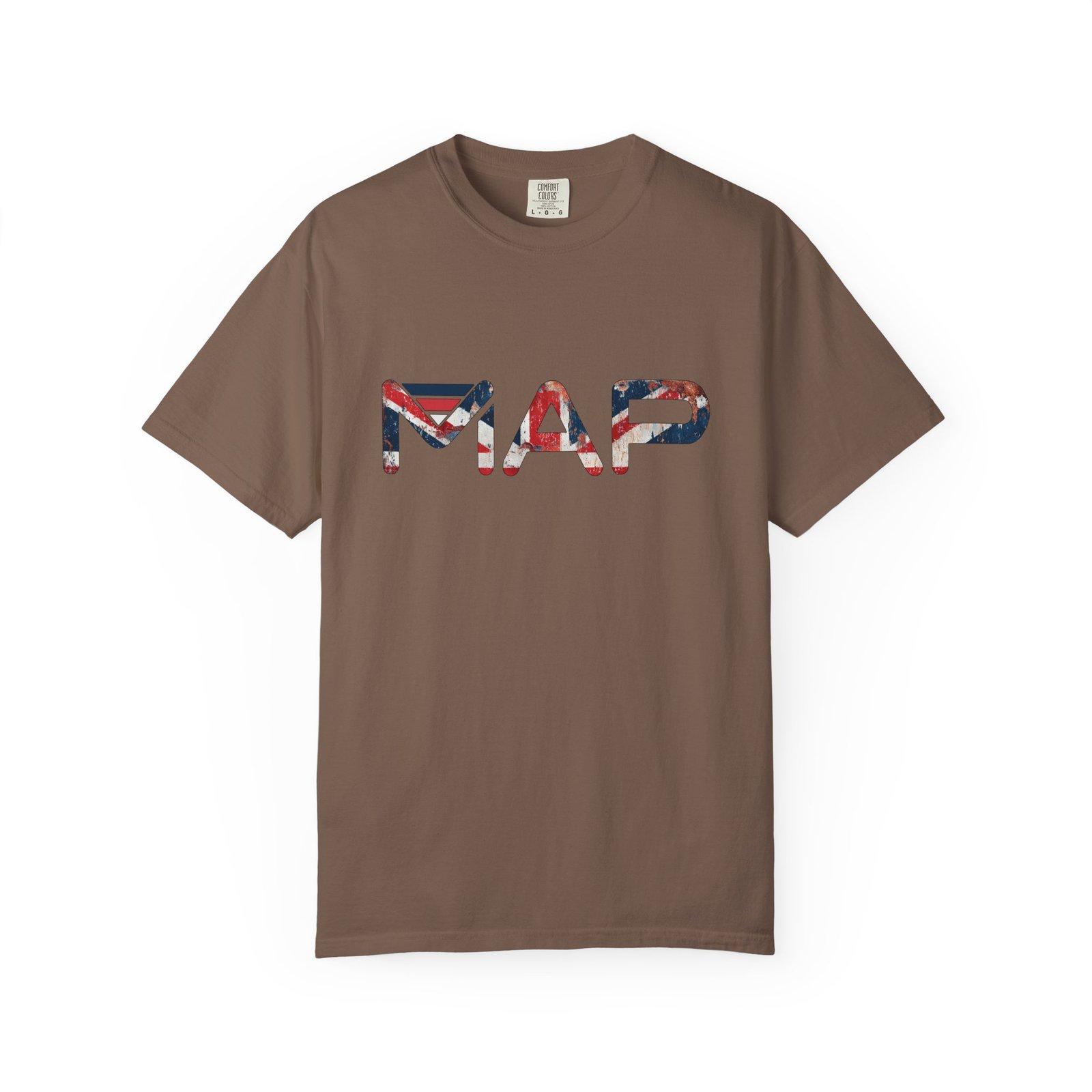 Map Graphic Unisex Garment-Dyed T-Shirt, Travel Tee, Casual Wear, Adventure T-Shirt, Gift for Travelers, Summer Wardrobe - Image 25