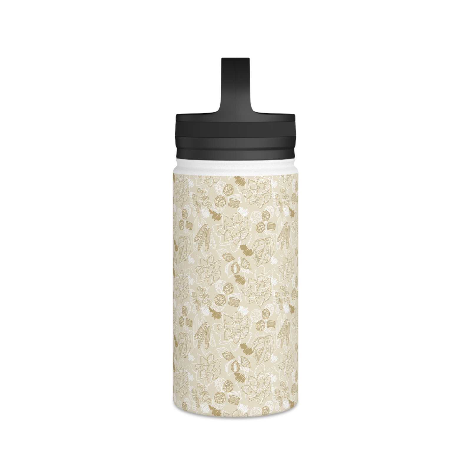 Nature-Inspired Stainless Steel Water Bottle, Outdoor Hydration, Eco-Friendly Gift, Travel Companion, Floral Design, Sports Hydration - Image 4