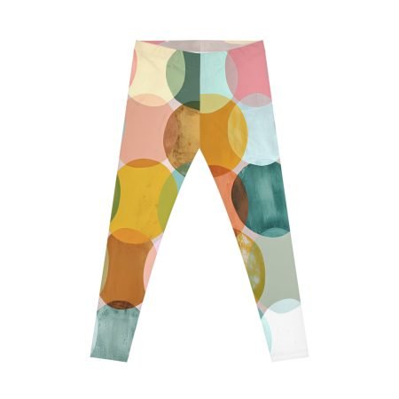 Stylish Women's AOP Leggings - Colorful Patterned Activewear, Casual Wear, Fitness, Yoga, Comfortable Leggings