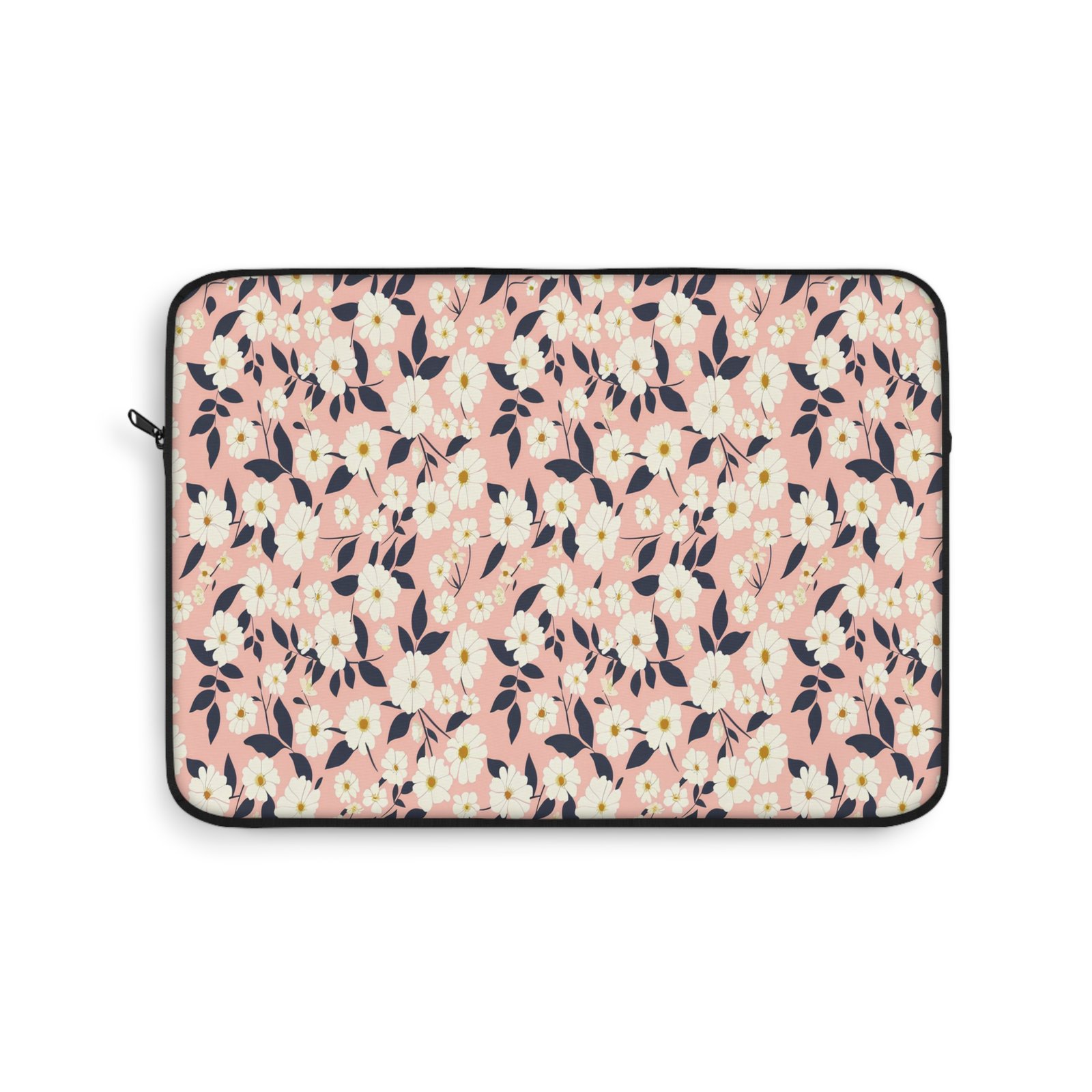 Floral Laptop Sleeve - Stylish Tech Case, Perfect for Students, Graduates, Work, Birthdays, Gifts, Floral Print - Image 4