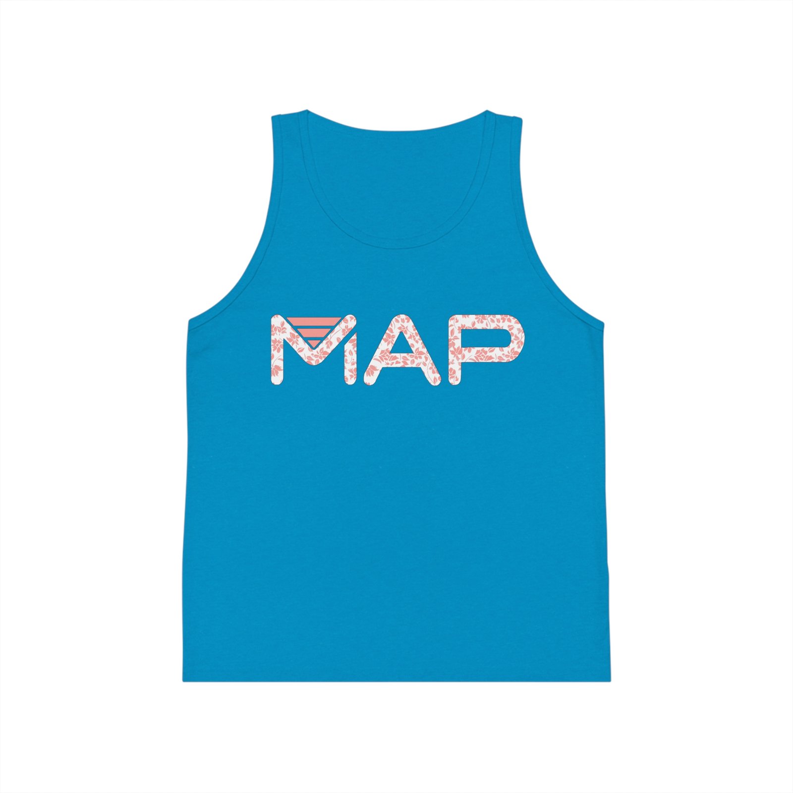 Playful 'MAP' Kid's Jersey Tank Top for Adventures, Summer Wear, Birthday Gift, Travel Top, Everyday Fun - Image 10
