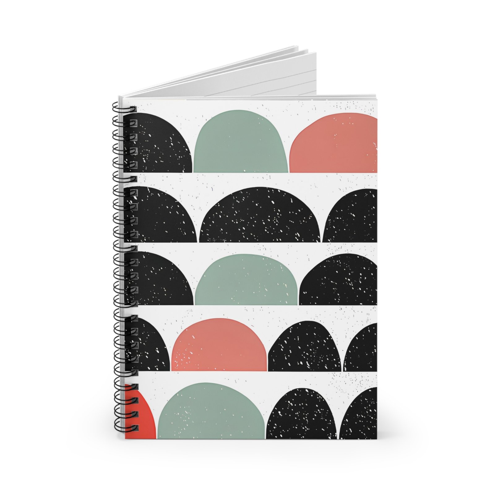 Stylish Ruled Spiral Notebook - Modern Design for Students, Journaling, Gifts, and Organization - Image 2