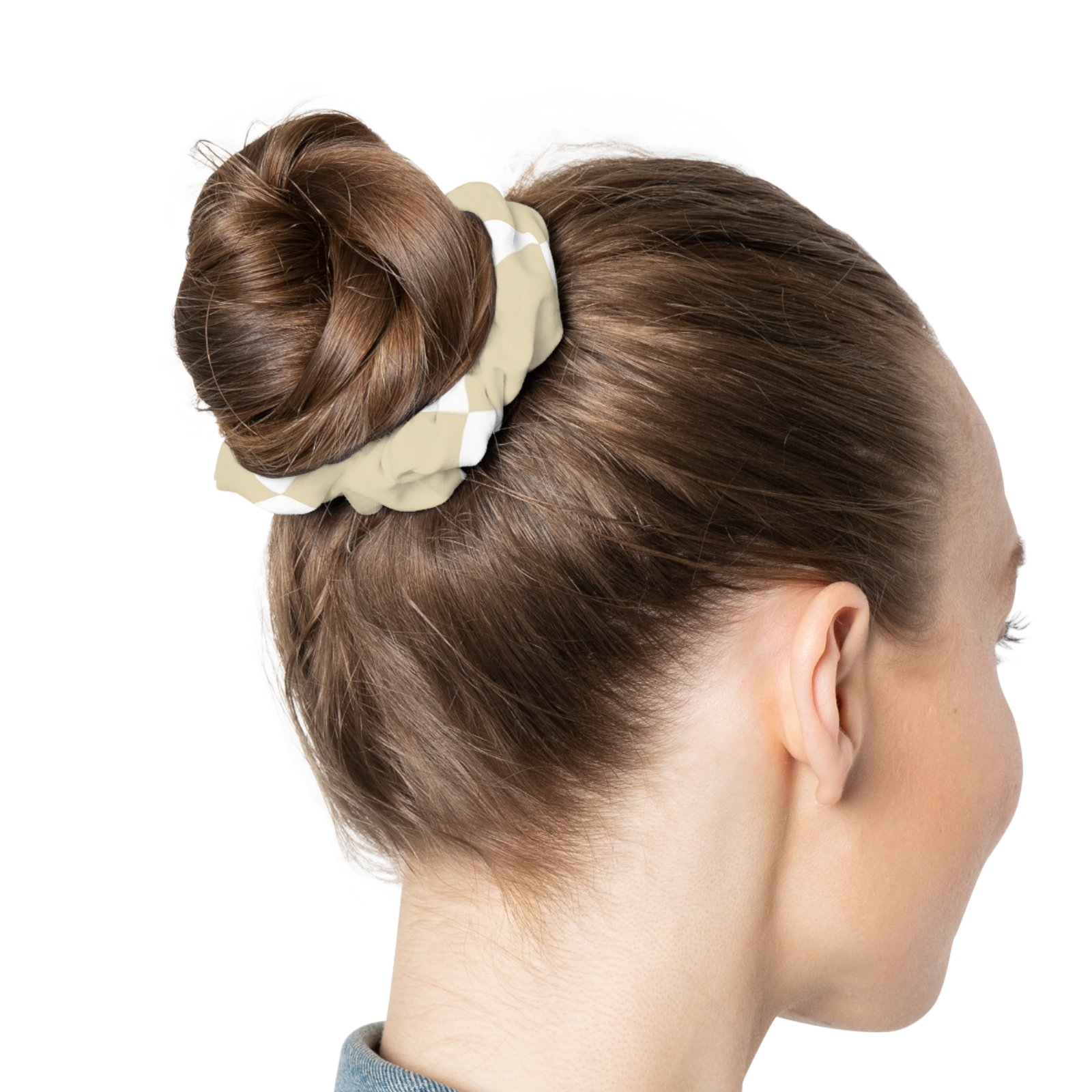 Bohemian Scrunchie Set, Soft Fabric Hair Accessories, Perfect for Festivals, Everyday Wear, or Gifts - Image 3