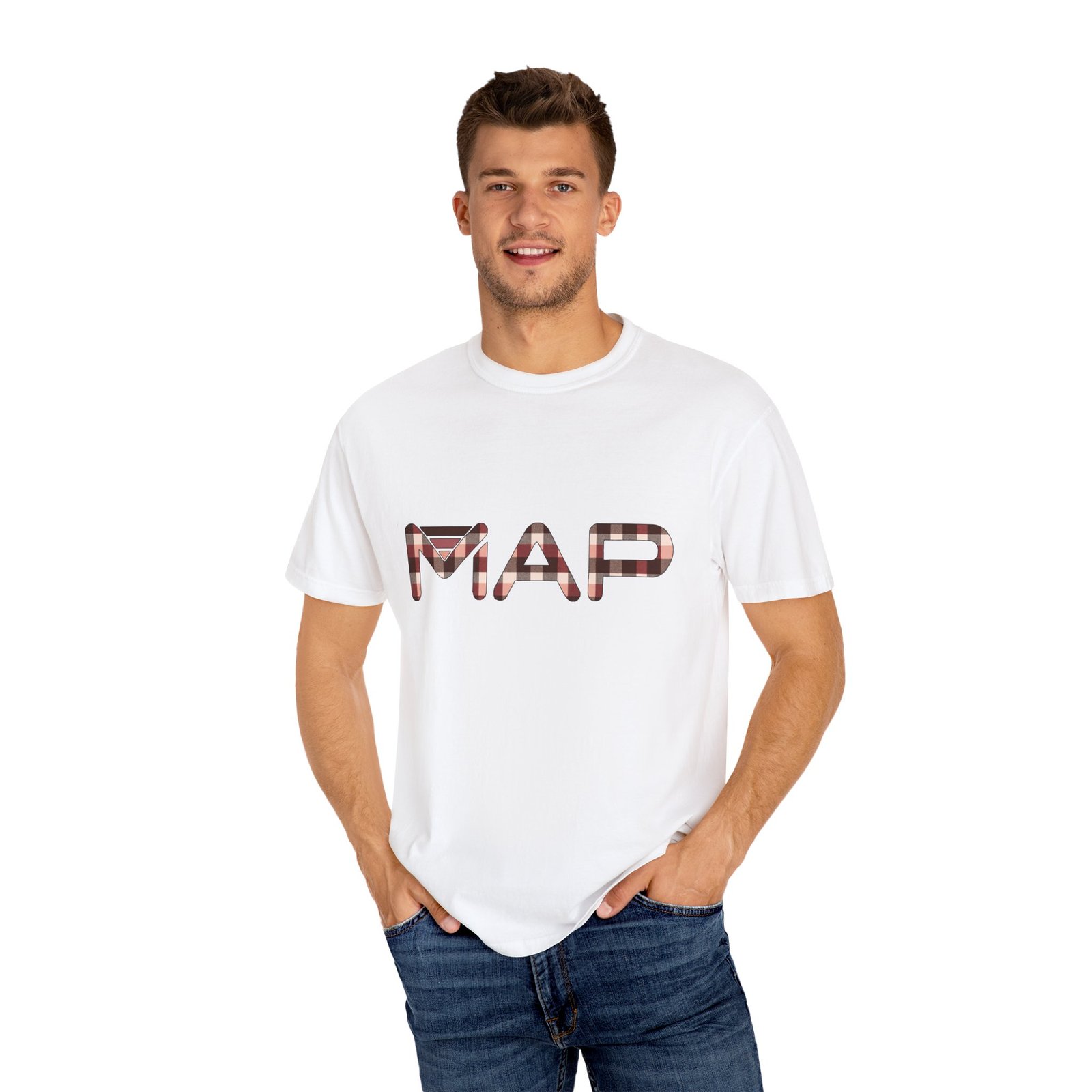 Stylish Map Graphic T-shirt - Perfect for Travelers, Adventure Seekers, and Outdoor Enthusiasts, Gift for Travel Lovers, Casual Wear - Image 4