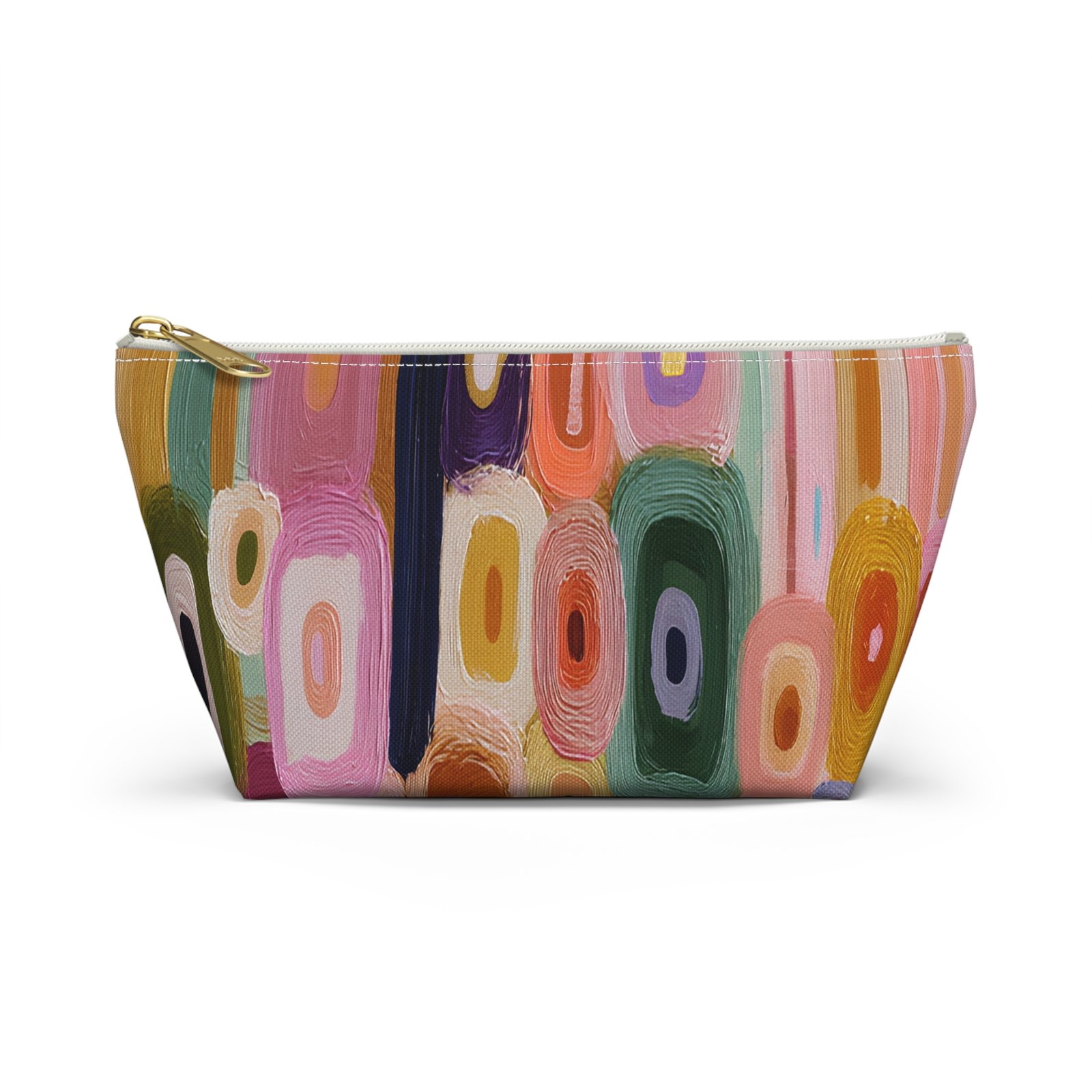 Colorful Accessory Pouch for Everyday Use, Makeup Bag, Travel Organizer, Artistic Gift for Her, Unique Pencil Case - Image 5