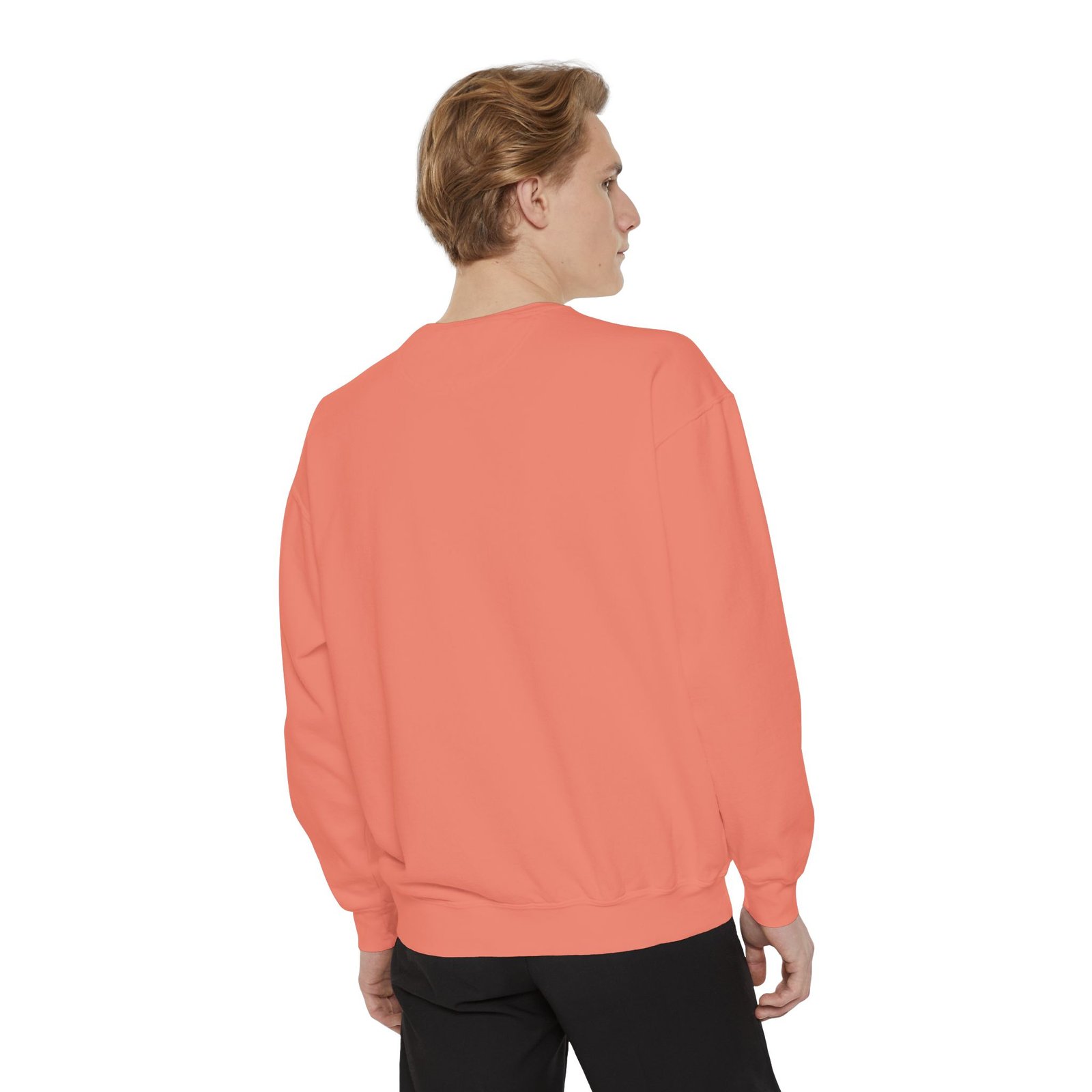 Map-Inspired Unisex Garment-Dyed Sweatshirt | Cozy Casual Wear, Perfect for Travel, Gift for Map Lovers, Fall Fashion, Unisex Sweaters - Image 8