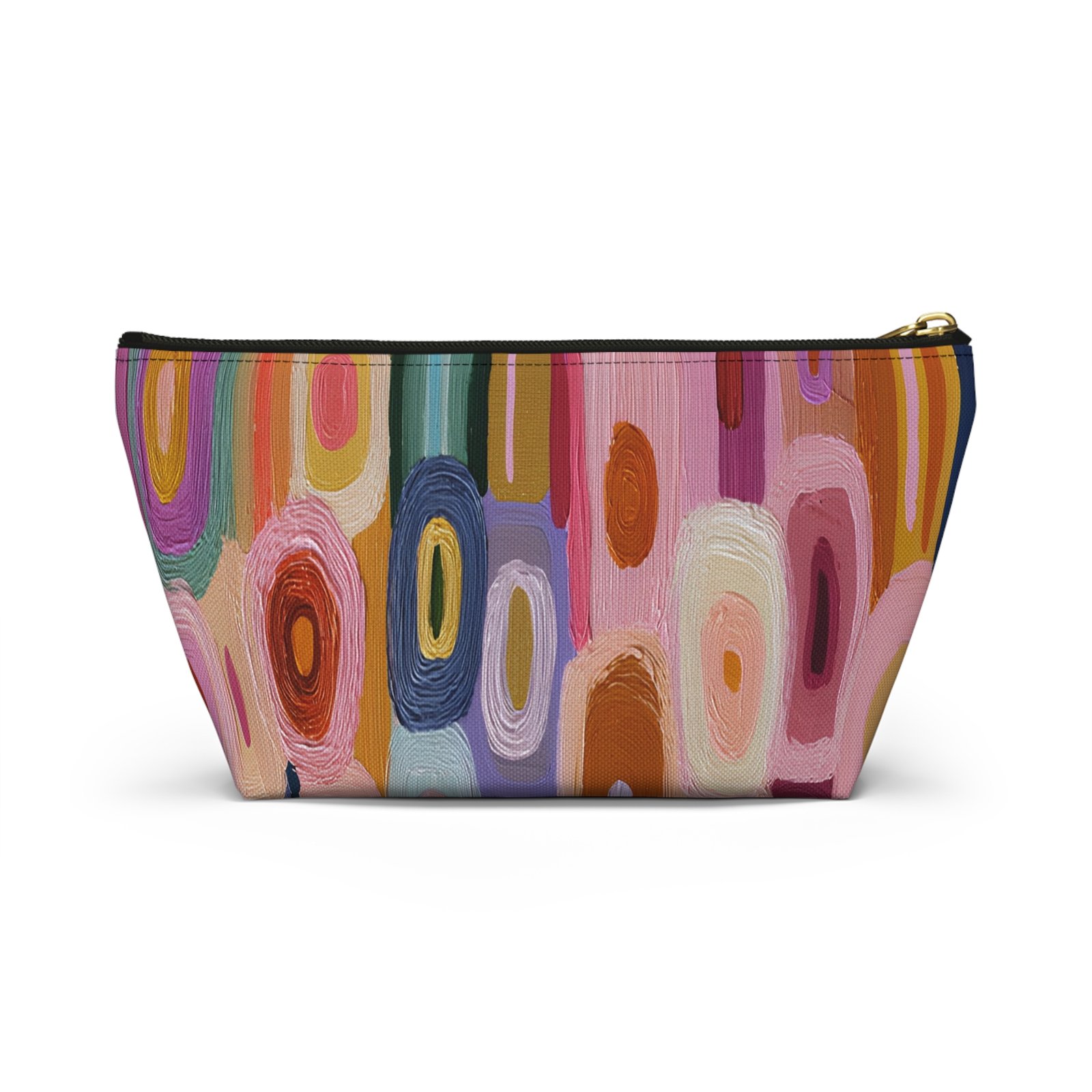 Colorful Accessory Pouch for Everyday Use, Makeup Bag, Travel Organizer, Artistic Gift for Her, Unique Pencil Case - Image 2