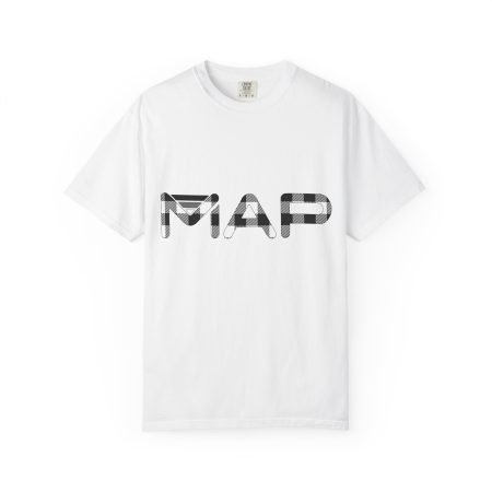 Stylish Game Map T-Shirt for Adventure Lovers, Unisex Casual Tee, Perfect Gift, Travel Fashion, Streetwear Essential