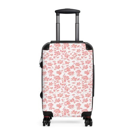 Floral Suitcase for Travelers, Stylish Luggage for Weekend Getaways, Travel Gift for Adventurers, Spring Travel Accessories, Unique [...]