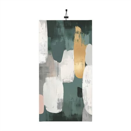 Stylish Winter Neck Gaiter, Cozy Outdoor Scarf, Adjustable Face Cover, Perfect for Skiing, Gifts for Her, Modern Abstract Design