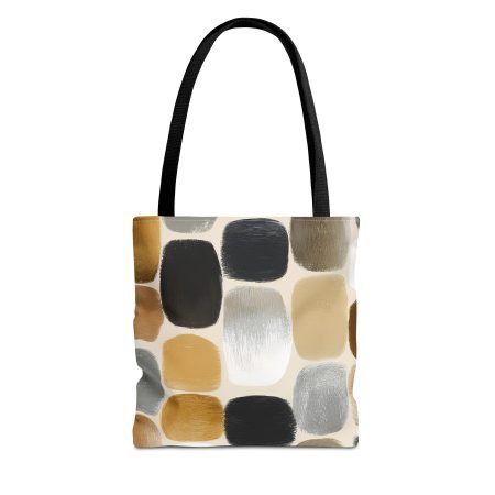 Chic Abstract Tote Bag, Stylish Reusable Shopping Bag, Fashionable Handbag for Everyday Use, Eco-Friendly Gift, Minimalist Tote