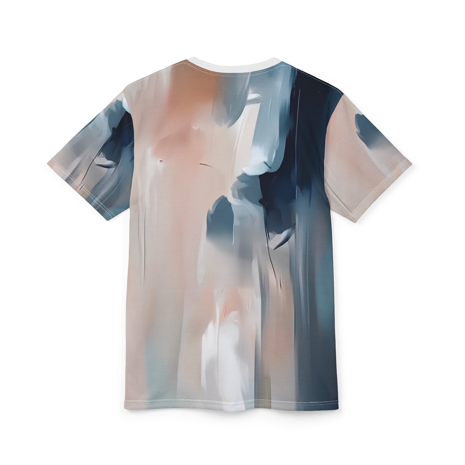 Abstract Art Unisex Tee, Stylish AOP Tee, Trendy Outdoor Shirt, Artistic Graphic Top, Unique Gift for Creative Souls - Image 4