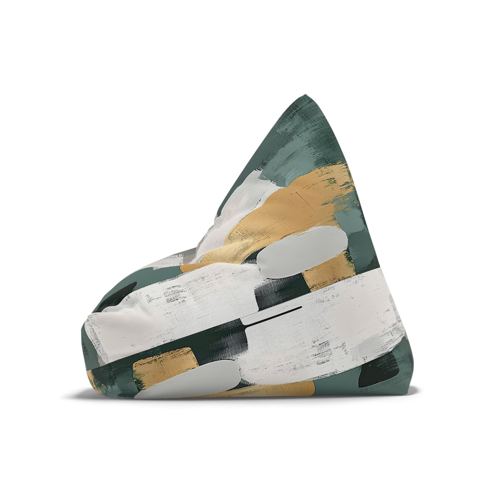 Artistic Bean Bag Chair Cover, Cozy Home Decor, Modern Seating, Lounge Room Accessory, Relaxation Gift, Stylish Furniture Upgrade - Image 8