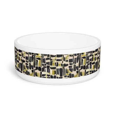Stylish Pet Bowl for Modern Homes, Chic Dog Dish, Cat Food Bowl, Unique Pet Feeding Dish, Pet Supplies Gift Idea