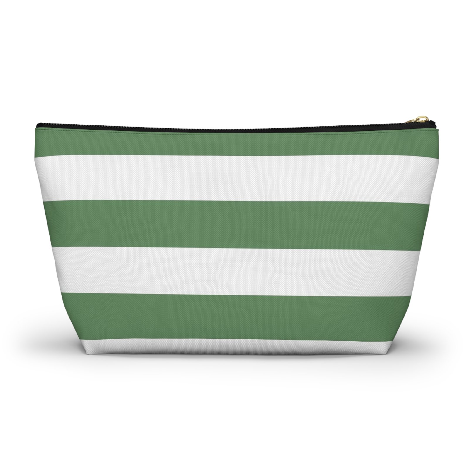 Stylish Striped Accessory Pouch, Makeup Bag, Travel Organizer, Gift for Her, Eco-Friendly Toiletry Storage - Image 2