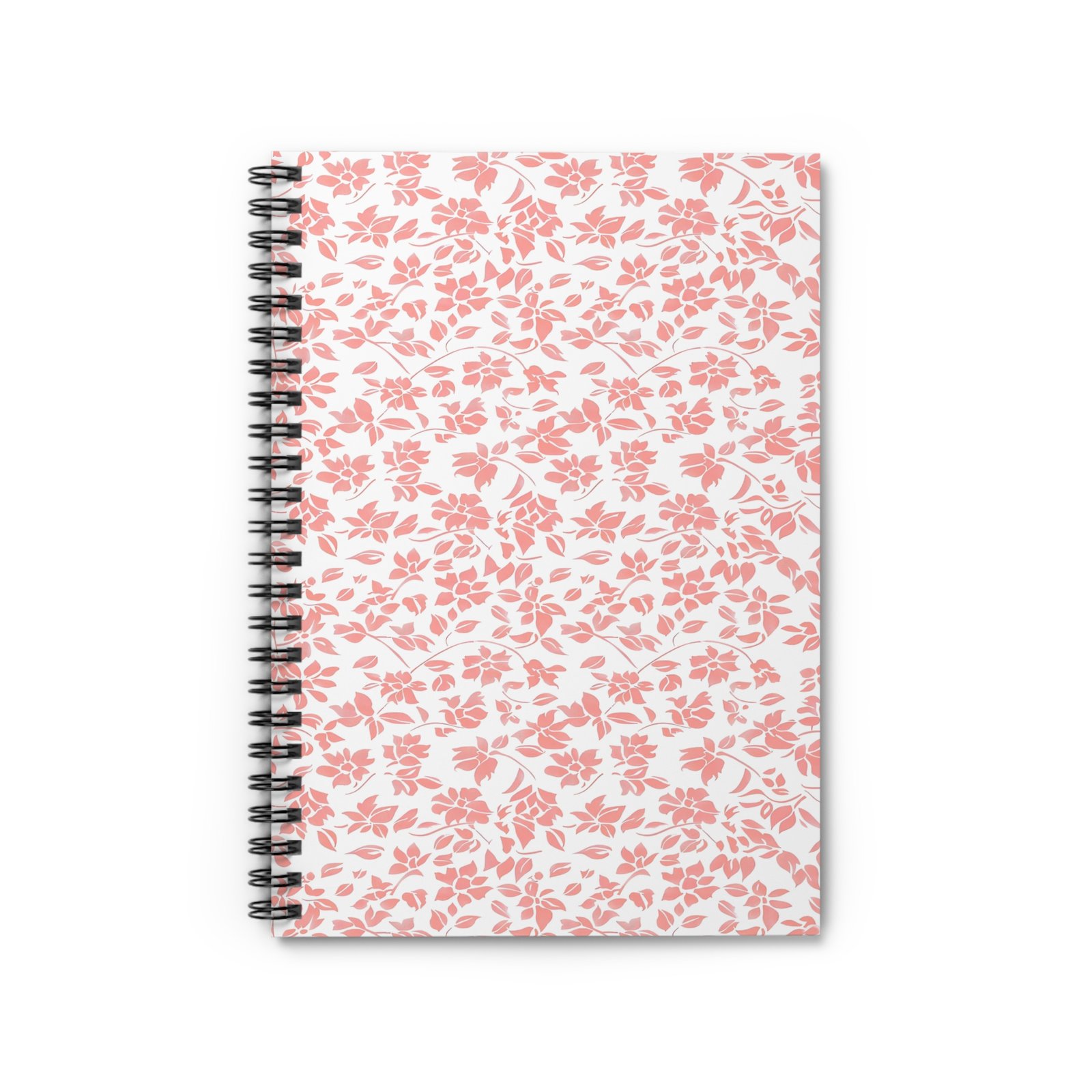 Floral Spiral Notebook - Perfect for Journaling, Note-taking, Gifts, Study, School
