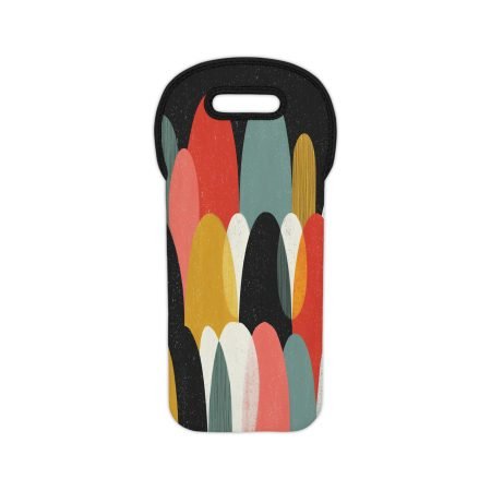 Colorful Wine Tote Bag | Eco-Friendly, Party Favor, Gift for Wine Lovers, Wedding, Picnic, Outdoor Events