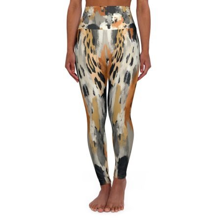 Chic High Waisted Yoga Leggings, Comfortable Activewear, Trendy Exercise Pants, Fitness Apparel, Stylish Athleisure