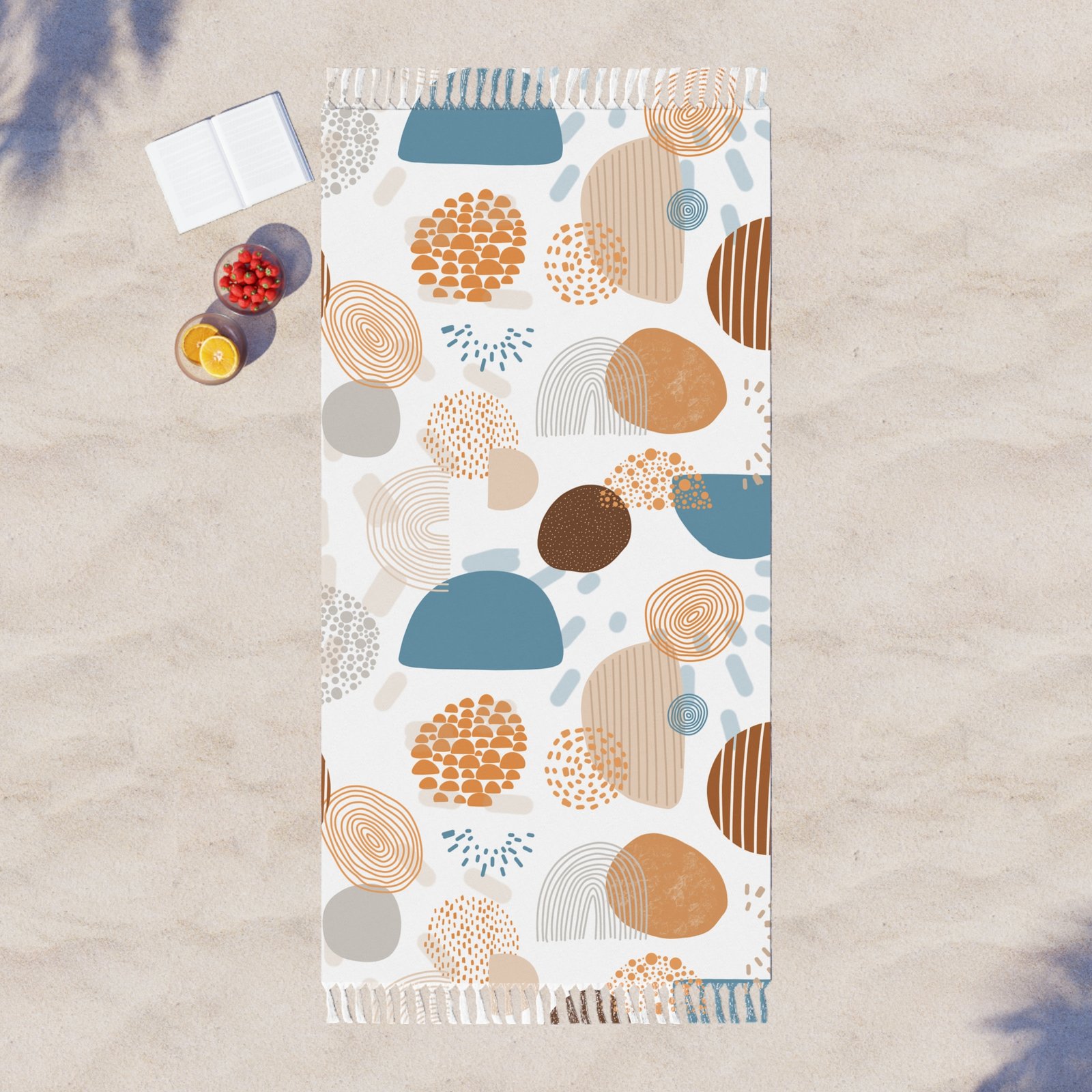 Boho Beach Towel - Stylish Sand-Free Wrap for Summer Fun, Gift for Beach Lovers, Bohemian Home Decor, Poolside Essential, Summer Picnic - Image 3