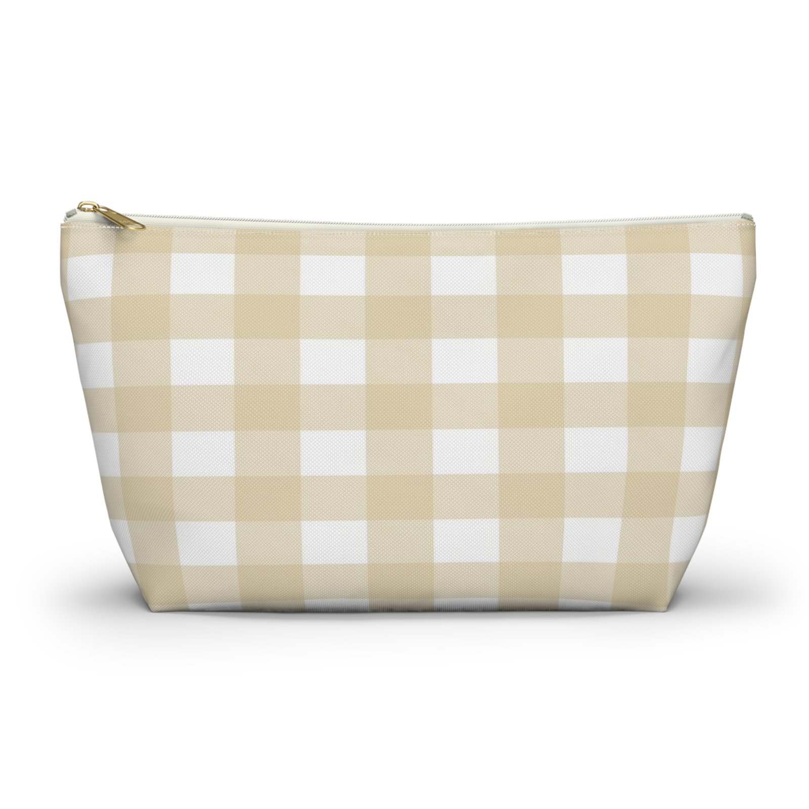 Chic Gingham Accessory Pouch, Stylish Makeup Bag, Travel Organizer, Gift for Her, Handbag Essentials - Image 5