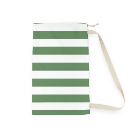 Stylish Laundry Bag - Chic Striped Design for Easy Storage, Apartment Décor, Gift for College Students, Eco-Friendly Laundry Tote