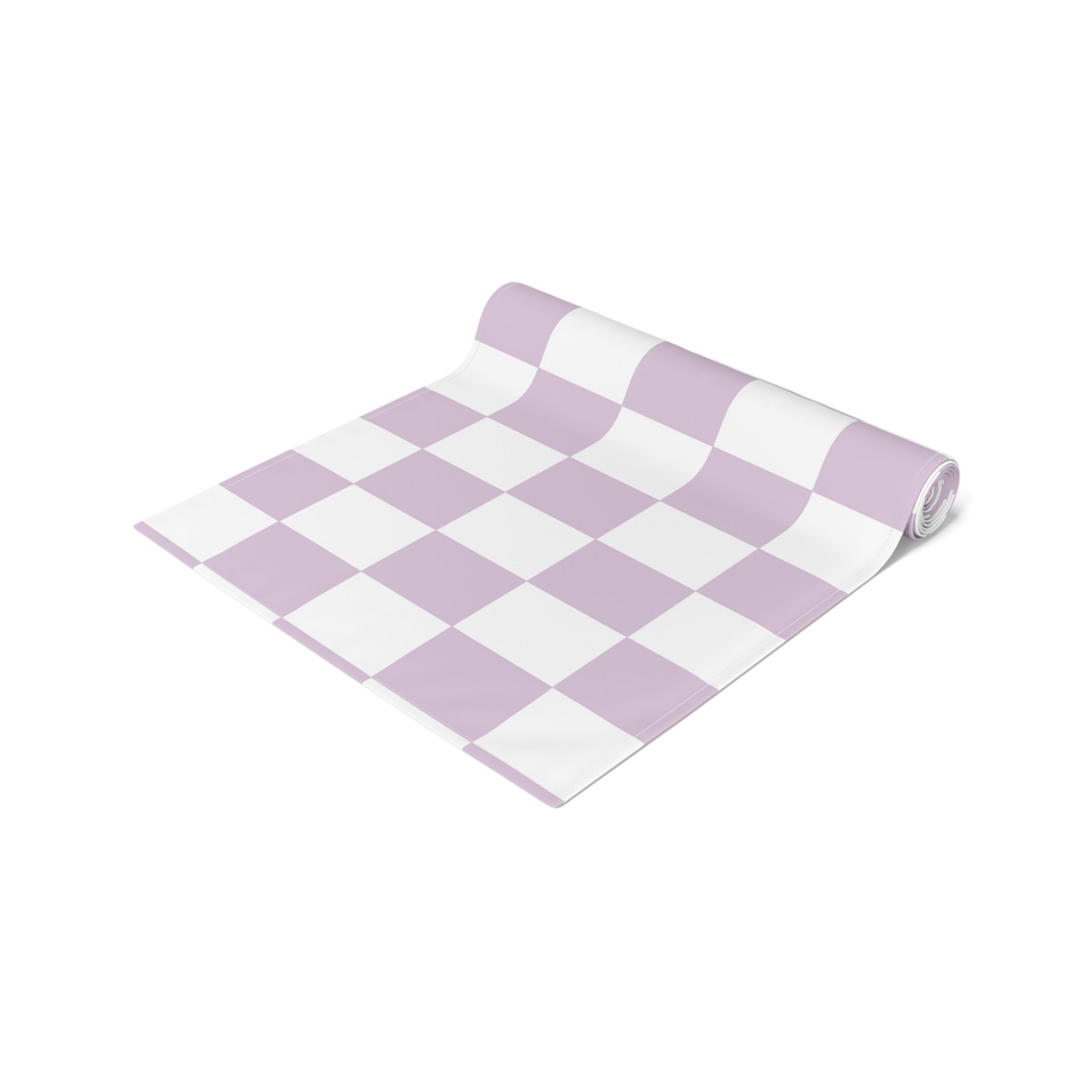 Chic Purple Checkered Table Runner | Dining Decor, Wedding Centerpiece, Farmhouse Style, Party Table, Holiday Table Setting - Image 10