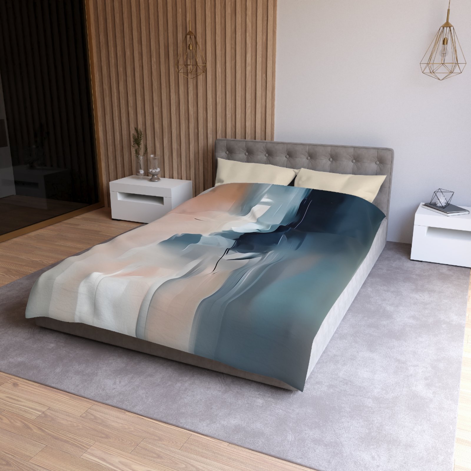 Artistic Microfiber Duvet Cover | Abstract Bedding | Cozy Bedroom Decor | Modern Home Decor | Gift for Art Lovers - Image 21